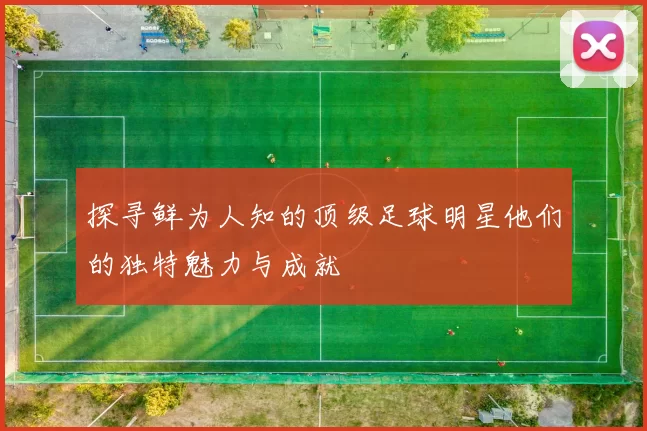 探寻鲜为人知的顶级足球明星他们的独特魅力与成就