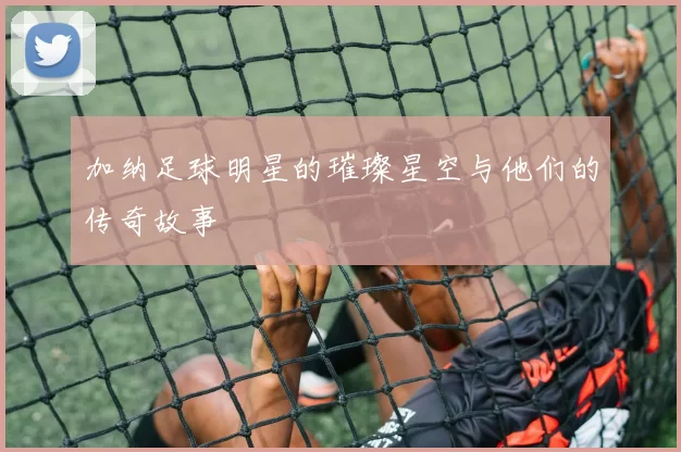 加纳足球明星的璀璨星空与他们的传奇故事
