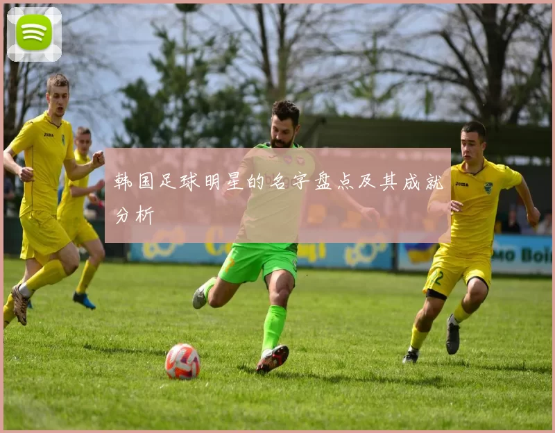 韩国足球明星的名字盘点及其成就分析