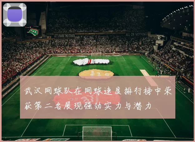 武汉网球队在网球速度排行榜中荣获第二名展现强劲实力与潜力